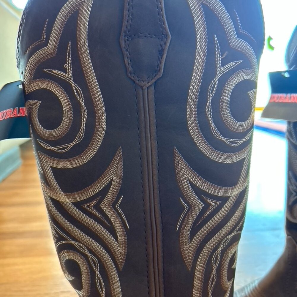 NEW w/Tags Crush‎ by Durango Women's Milk Chocolate Western Boot $65 Size 6.5 - Picture 13 of 14